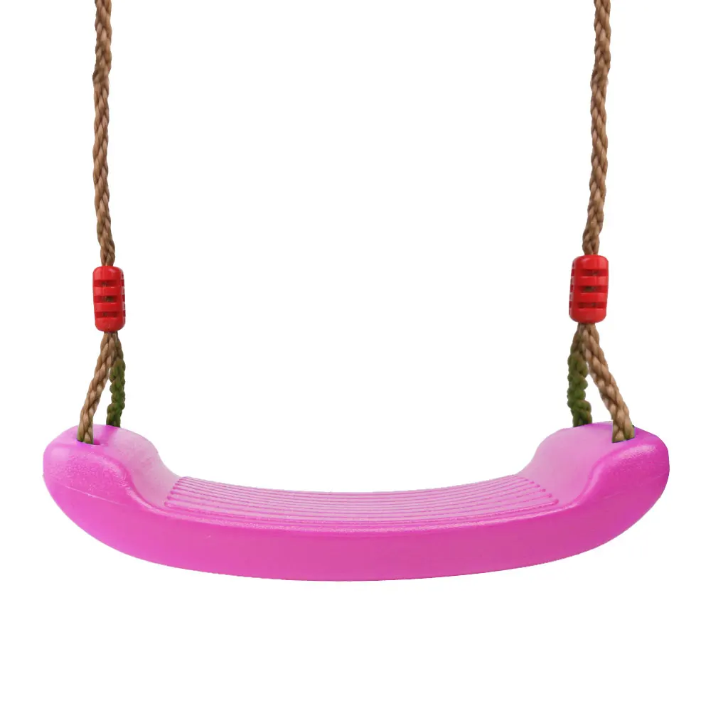 Columpio de jardín infantil con asiento de plástico ajustable - imagen 3