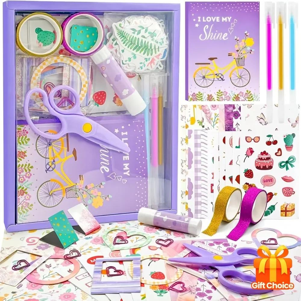 Kit de diario DIY para niñas adolescentes: manualidades y scrap - imagen 4