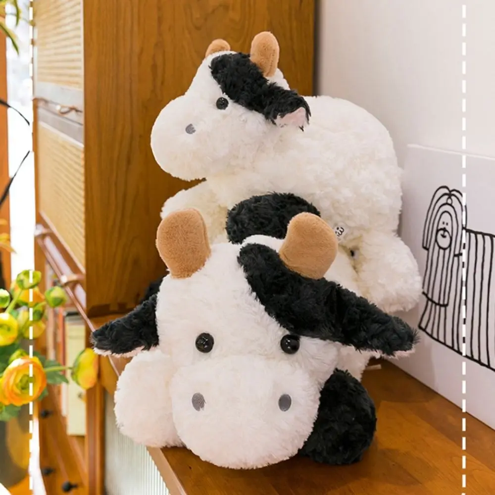 Peluche de cabra y vaca suave con cuernos grandes para niños - imagen 2