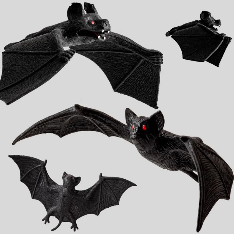 Murciélago terrorífico de Halloween – Juguete infantil en goma suave - imagen 4