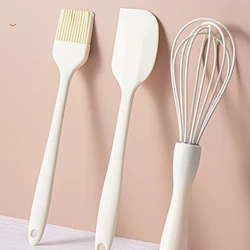 Set utensilios silicona para cocinar con niños