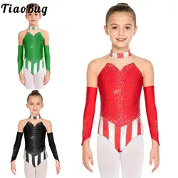 Mono de ballet con diamantes – Disfraz de baile para niña