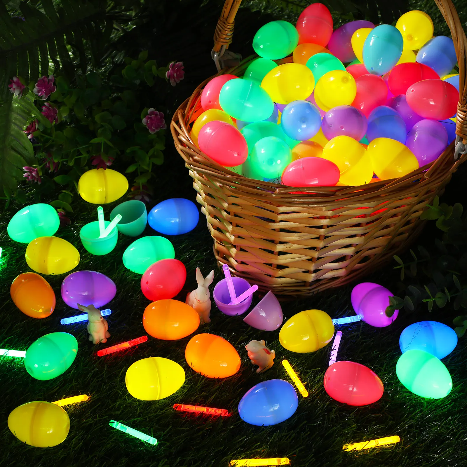 Juego de huevos de Pascua luminosos para niños - imagen 2