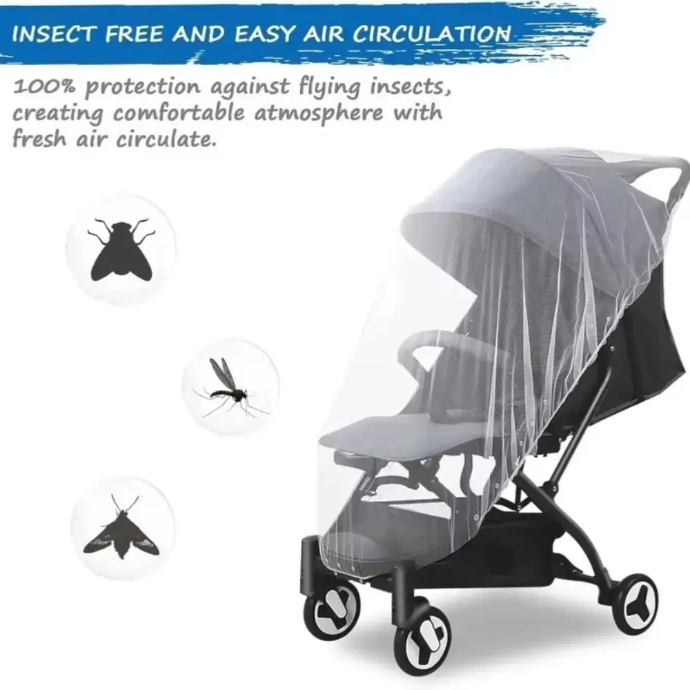 Mosquitera desplegada para cobertura