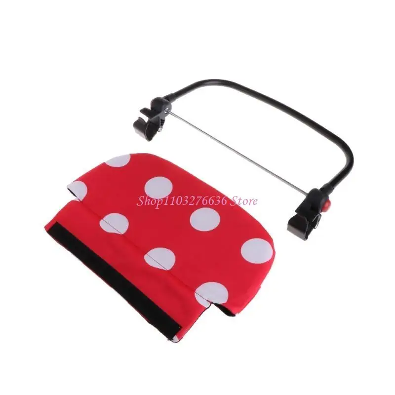 Reposapiés para cochecito con estribo y tabla extensible para dormir - imagen 4