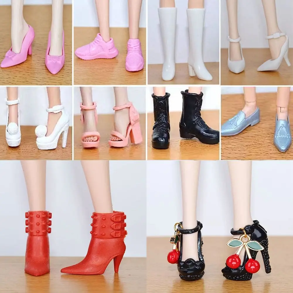 Botas de tacón alto para muñeca infantil - imagen 4