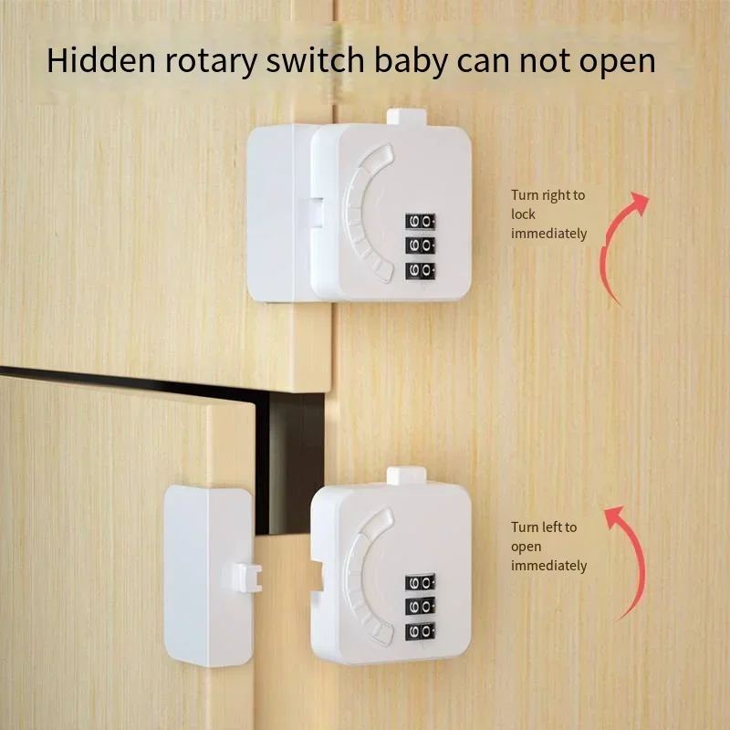 Cerradura antipinzamiento para cajones de bebé