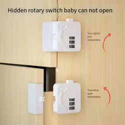 Cerradura antipinzamiento para cajones de bebé