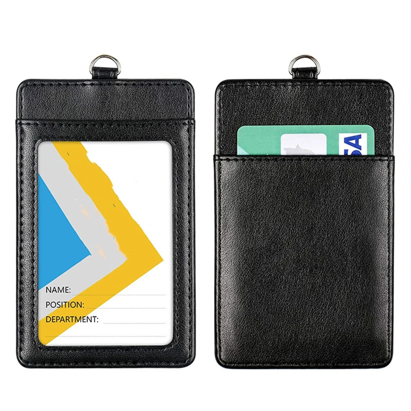 Porta permiso laboral para llevar tarjetas siempre visibles