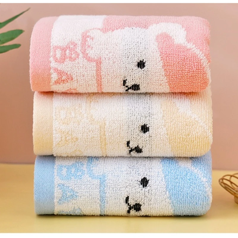 Toalla infantil de jacquard absorbente de algodón puro para guardería - imagen 5
