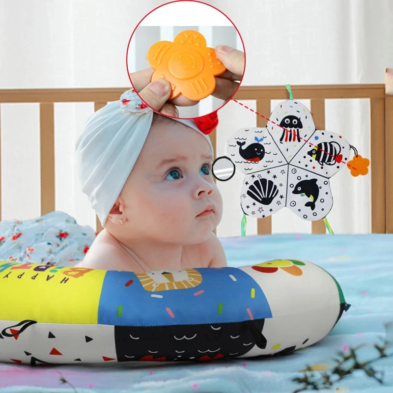 Juguetes sensoriales desmontables con patrones de alto contraste
