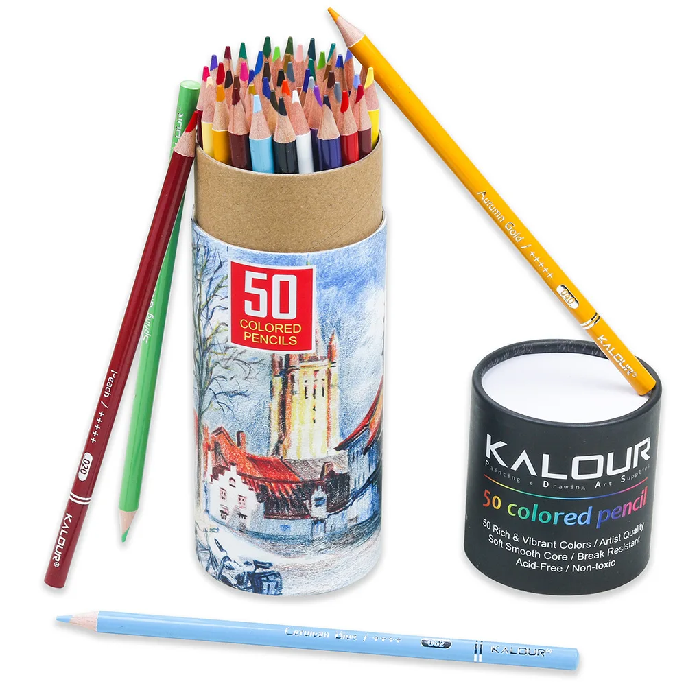 Lápices de colores para dibujo graffiti pintado a mano escolar - imagen 5