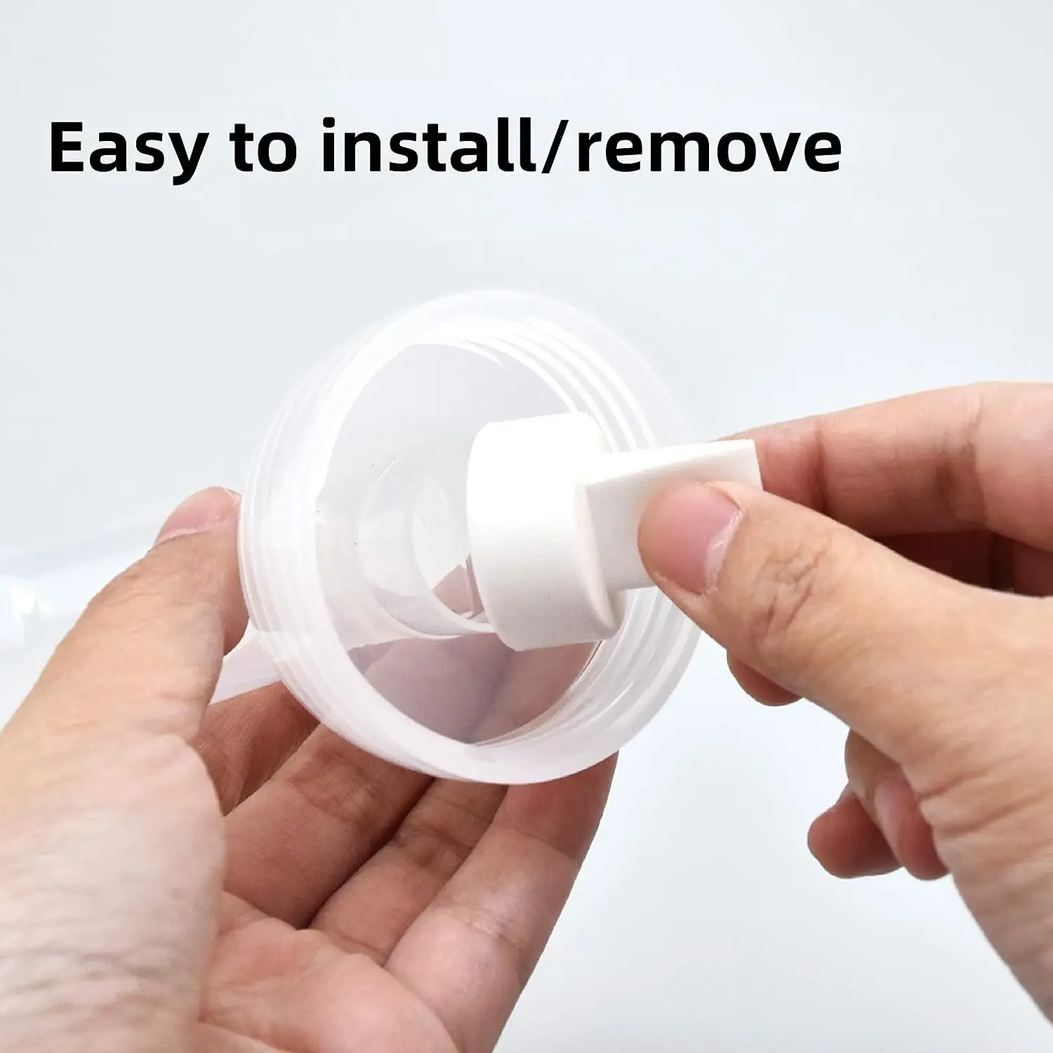 Válvula pico-pato para extractor de leche eléctrico compatible - imagen 4