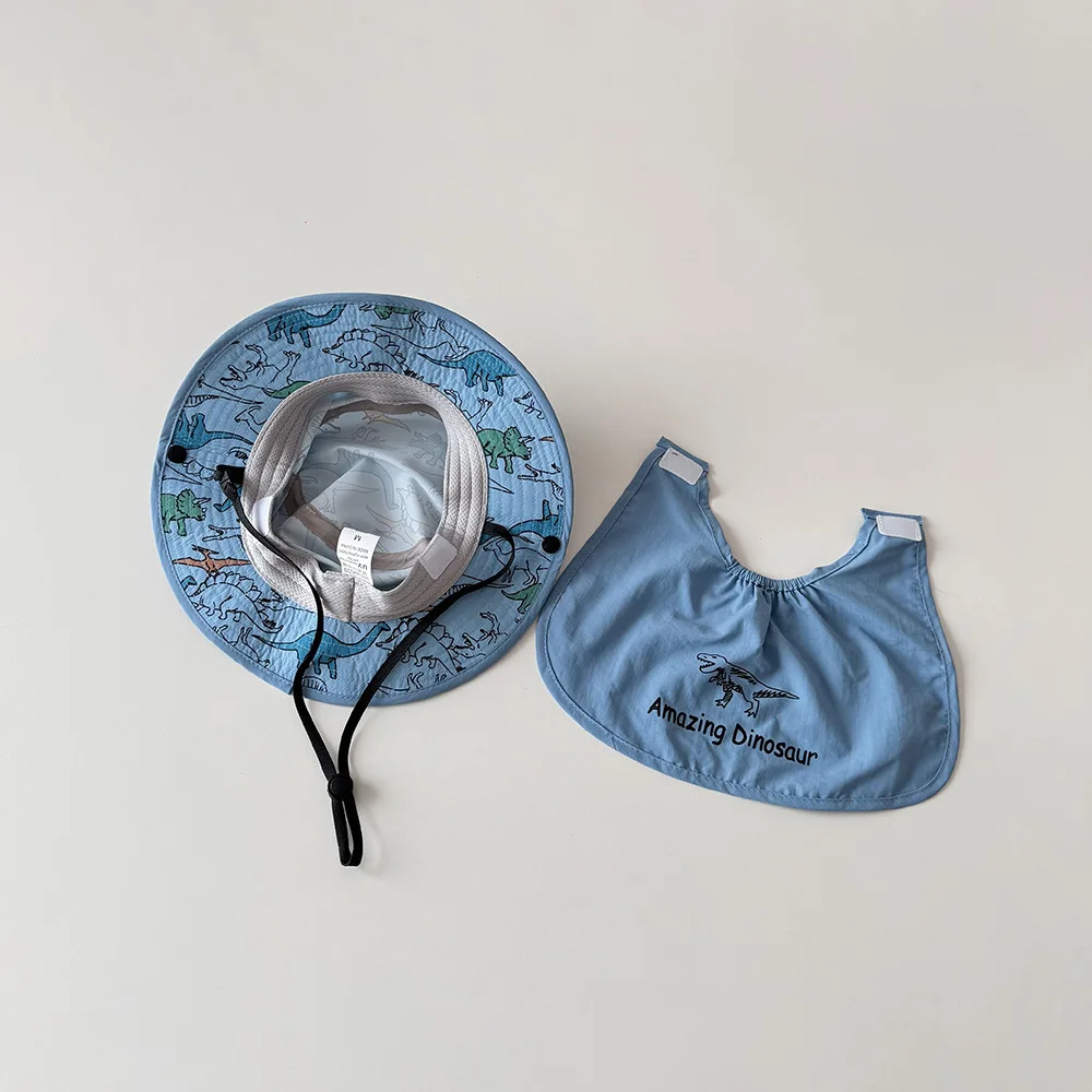 Sombrero de pescador para niños con secado rápido y dinosaurios - imagen 5