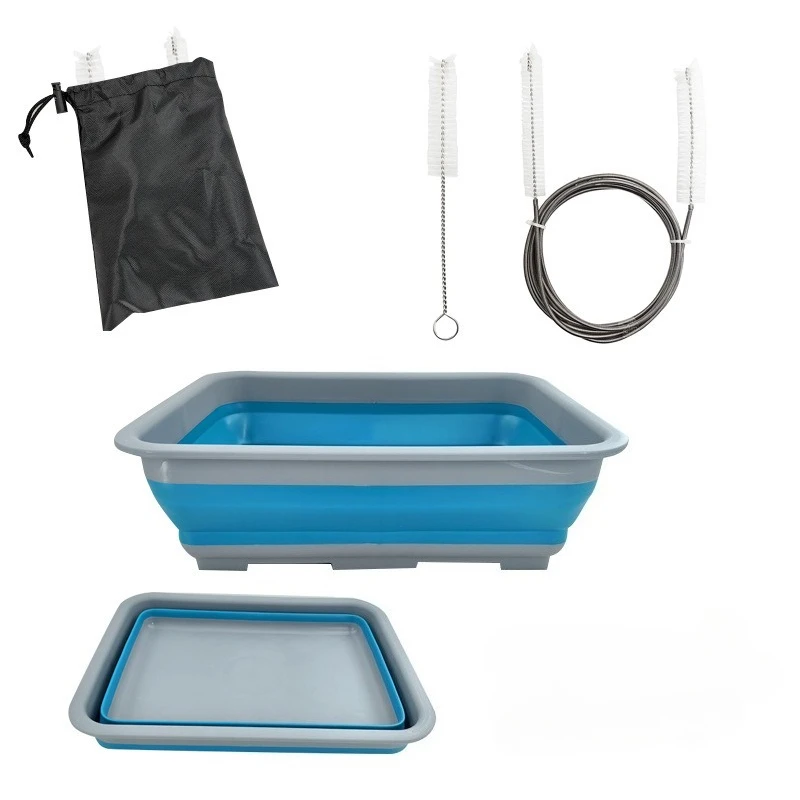 Kit de limpieza CPAP con manguera, secador y lavabo plegable - imagen 5