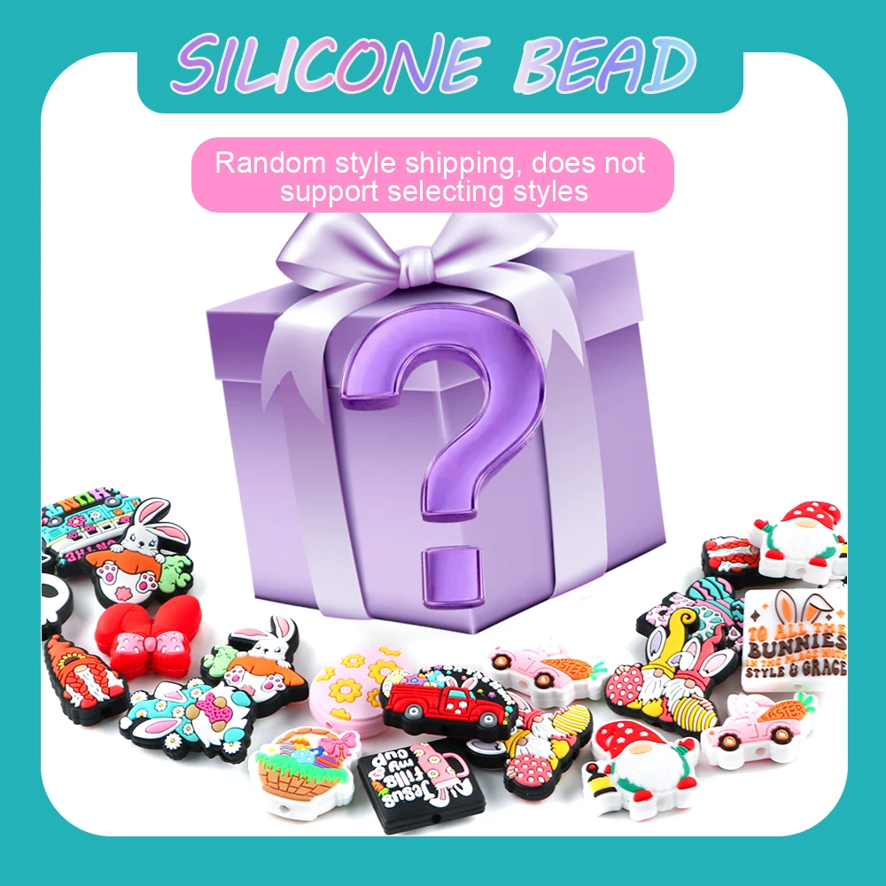 Cuentas de silicona Pascua Pack DIY para pulseras infantiles - imagen 5