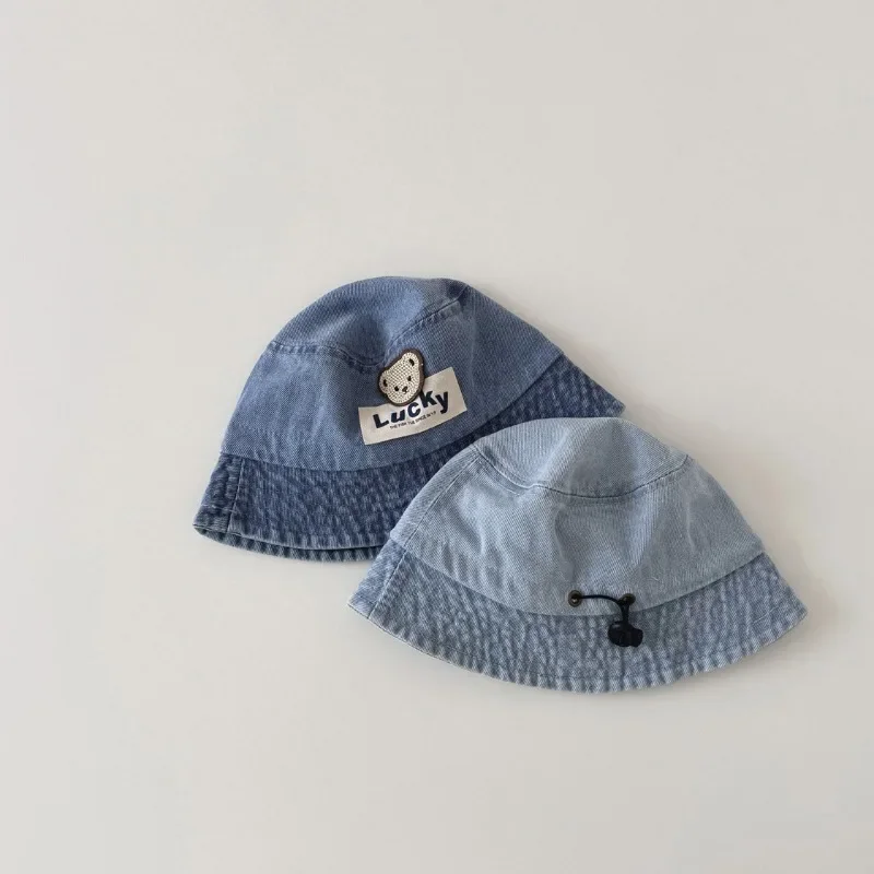 Gorra infantil de algodón con diseño de oso – Verano - imagen 5