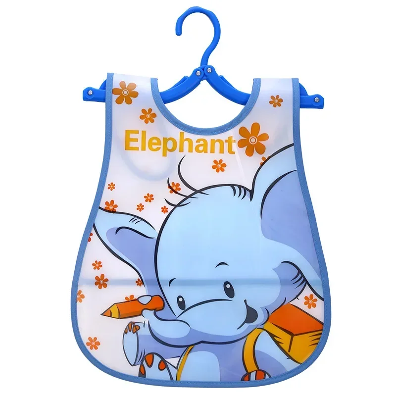 Babero impermeable ajustable con estampado infantil para bebé - imagen 2