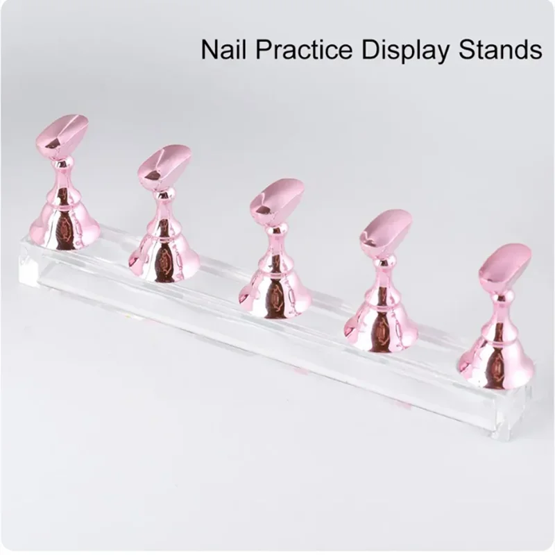 Soporte magnético para uñas acrílicas con tablero de ajedrez - imagen 3