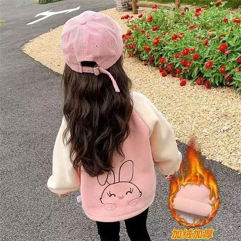 Abrigo acolchado de invierno para bebé niña cálido y suave - imagen 2