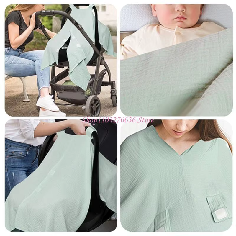 Funda cubreasiento de coche infantil suave y cómoda para bebé - imagen 3