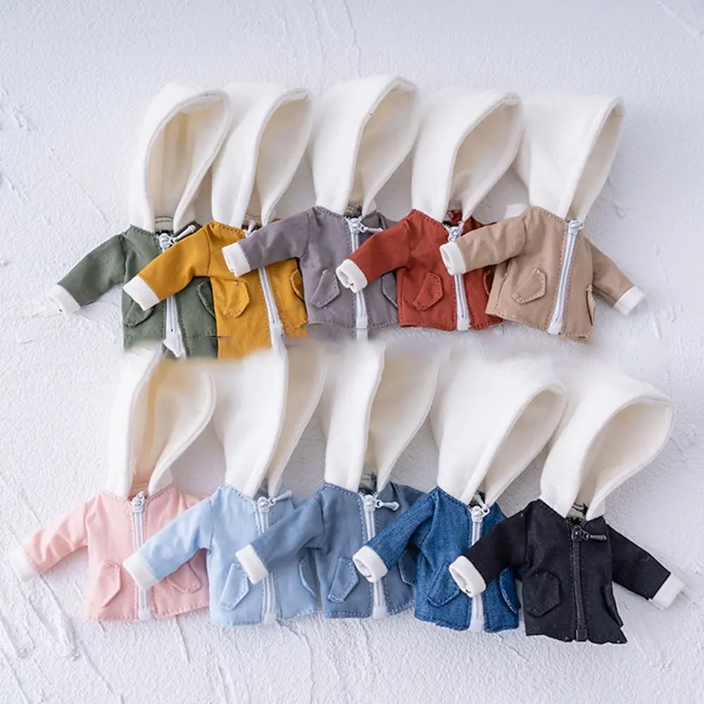 Sudadera con capucha de algodón para muñeca Obitsu – colores vivos - imagen 3