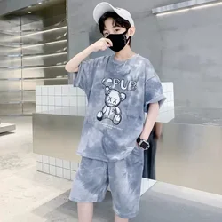 Conjunto deportivo infantil verano – Camiseta manga corta y pants de algodón