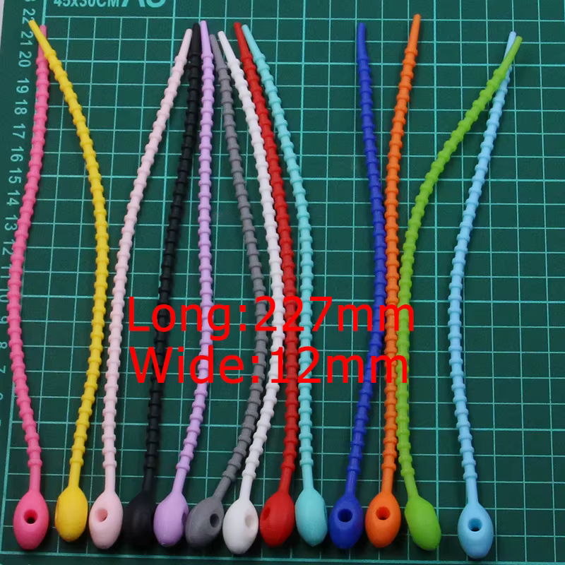 VVOCCi Bridas de silicona reutilizables para cables – universales - imagen 4