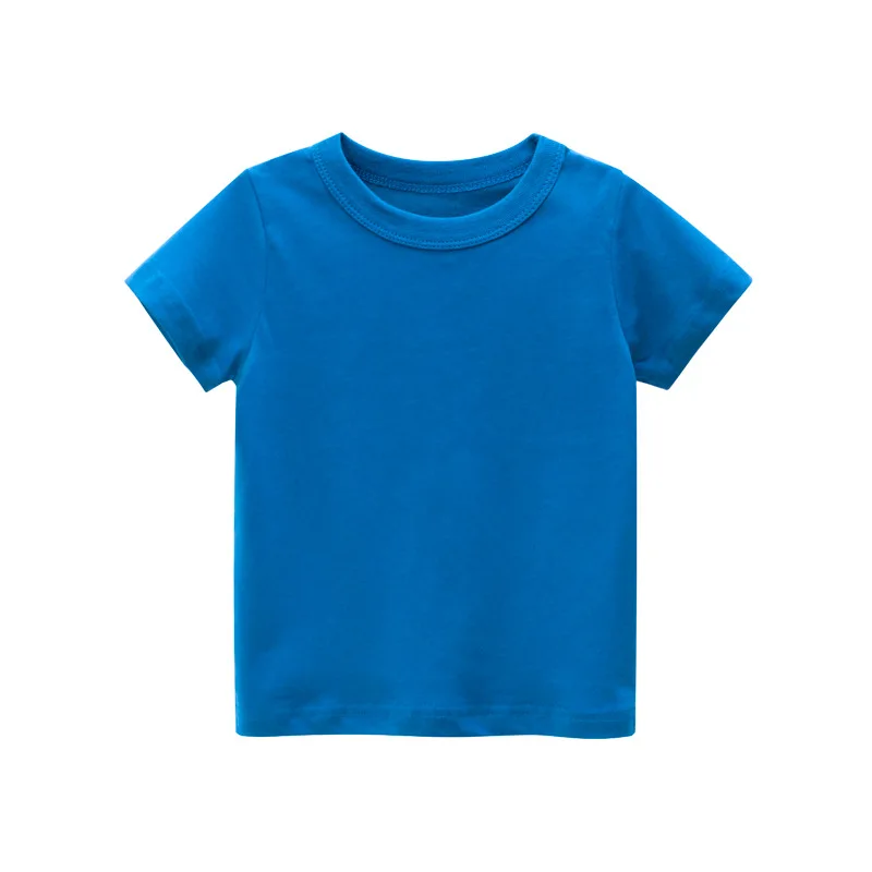 Camiseta manga corta algodón para verano estilo coreano unisex infantil - imagen 2