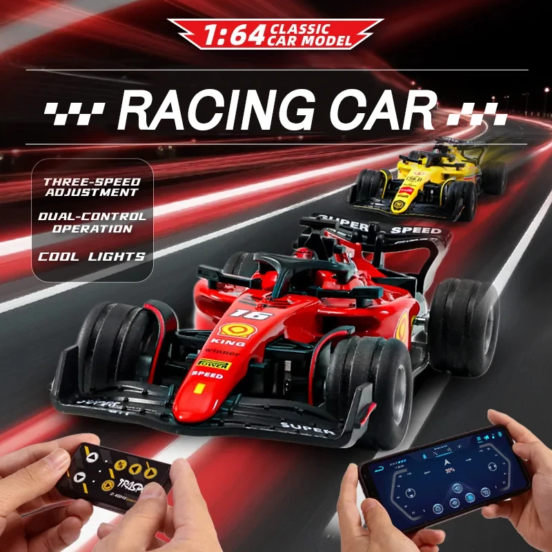 Coche teledirigido RC con luces ajustables para niños - imagen 2
