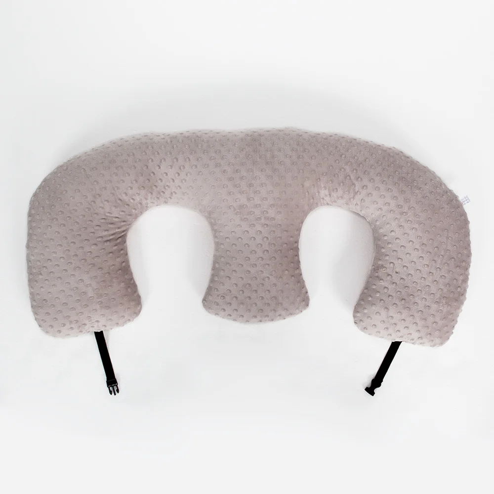 Almohada desmontable de burbujas para bebé mostrando su diseño de burbujas