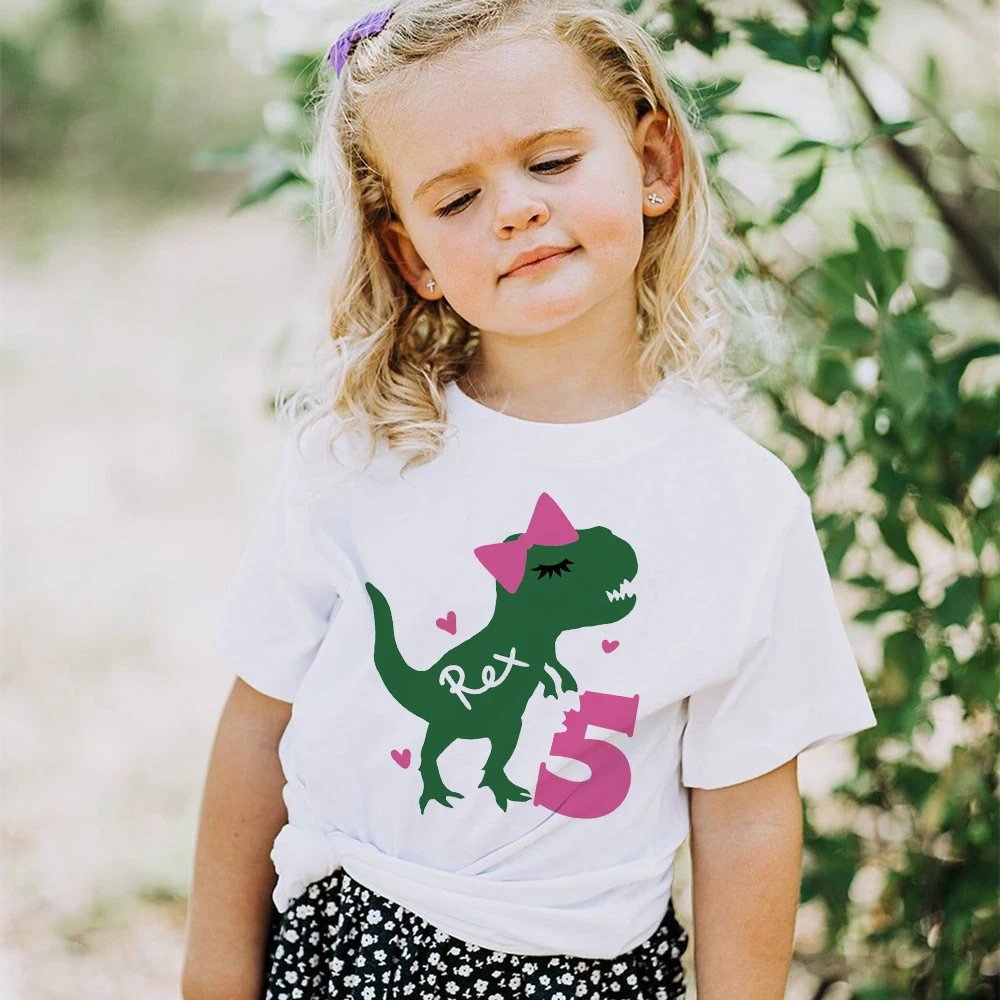 Camiseta dinosaurio para fiesta de cumpleaños – Diseño salvaje infantil - imagen 4