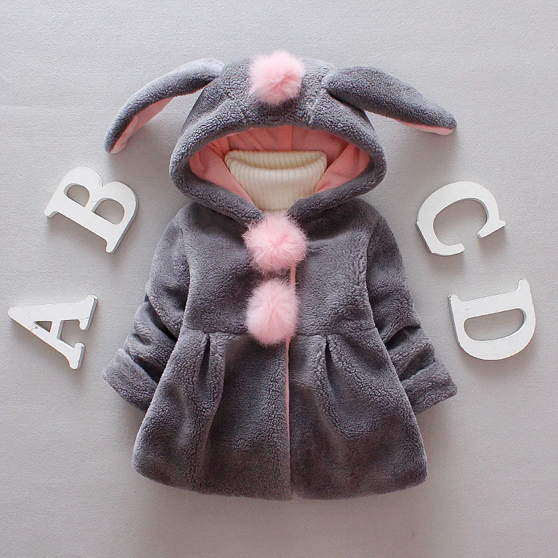 Abrigo de invierno con capucha y forro polar para niños - imagen 3