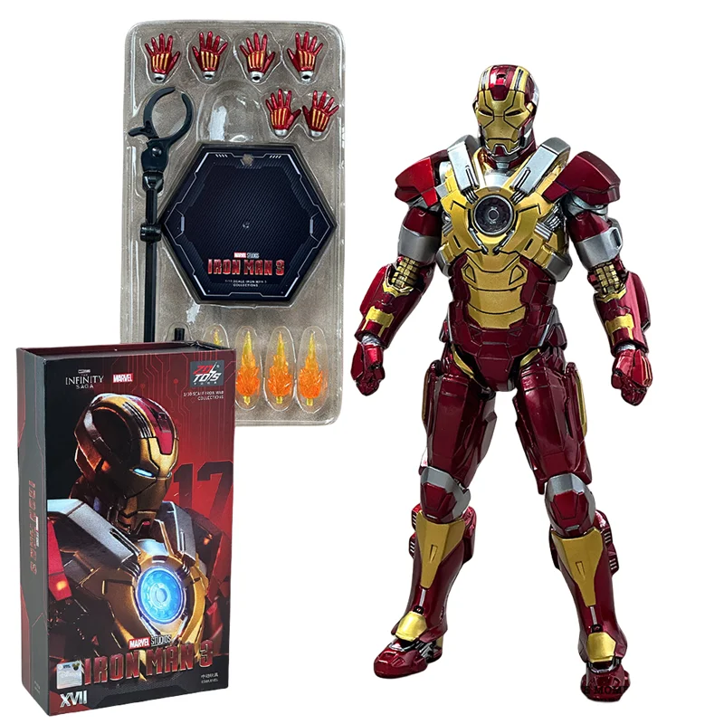 ZD Toys Figura Coleccionable Iron Man Marvel – Estatua Acción Premium - imagen 2