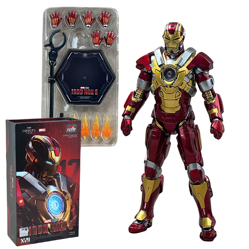 ZD Toys Figura Coleccionable Iron Man Marvel – Estatua Acción Premium - imagen 2
