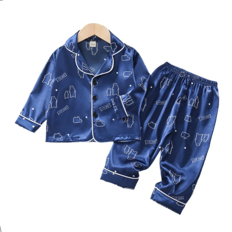 Pijama manga larga para bebé – Ropa de dormir 2 piezas para otoño - imagen 2
