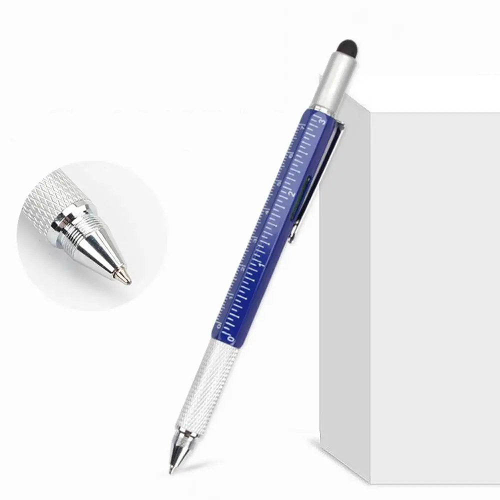Lápiz capacitivo universal con nivel y recambio, bolígrafo táctil - imagen 2