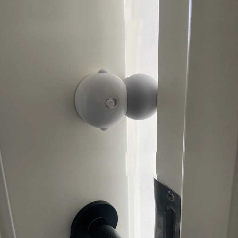 Protector de dedos antipinzamiento con tope giratorio para puertas - imagen 5