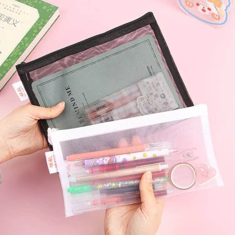 Bolsa de malla con cremallera para archivos