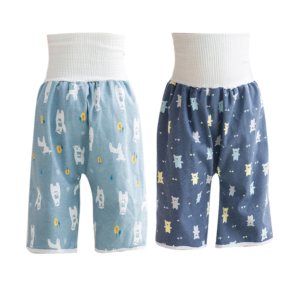 Pañales de tela falda 2 en 1 a prueba de fugas para bebés y niños - imagen 4