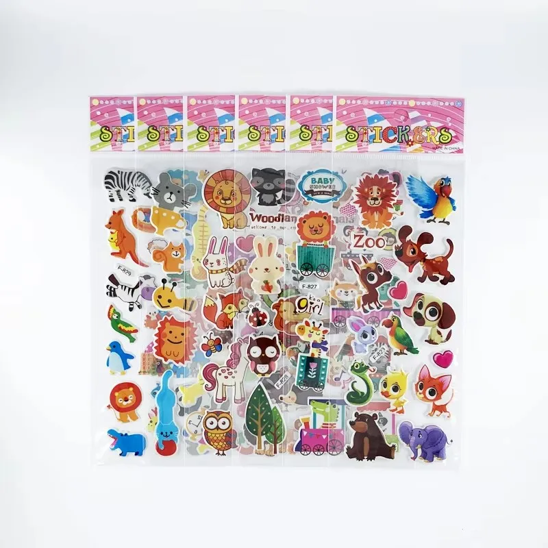Pegatinas de papelería para niños – Animales, recompensa en clase - imagen 3