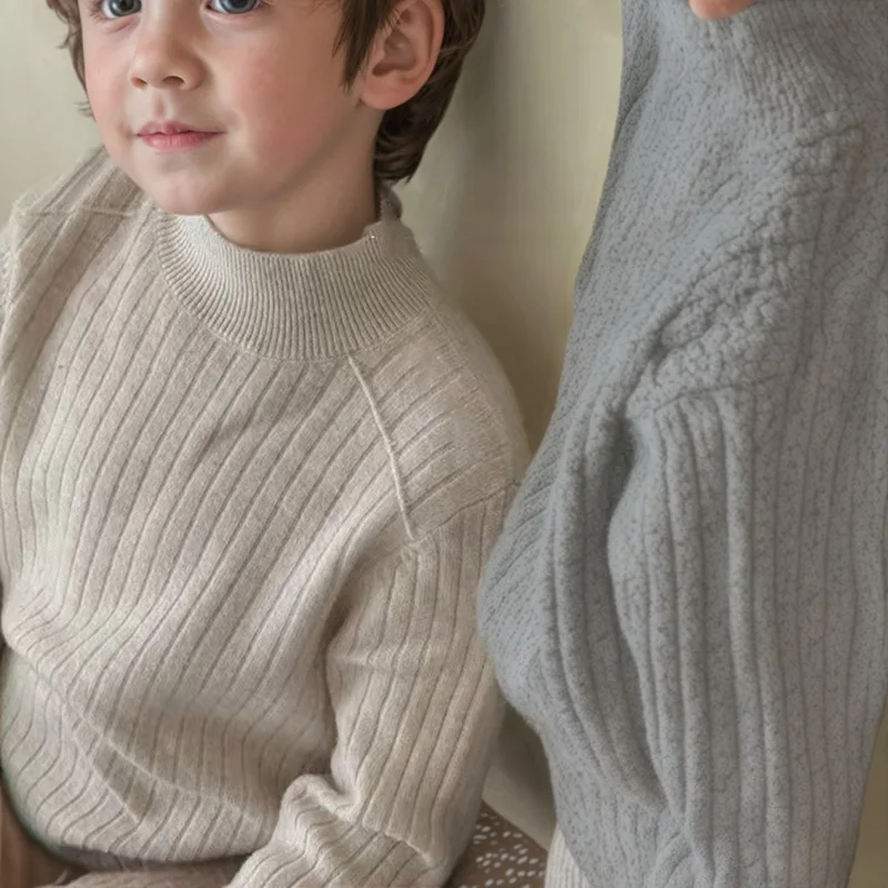 Jersey de punto cálido para niños – Otoño/Invierno - imagen 2