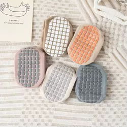 Calcetines antideslizantes de algodón con dibujos animados para bebé – 3 pares