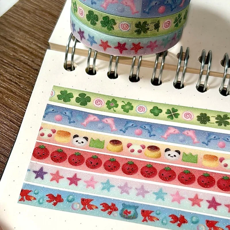 Cinta Washi decorativa con tomates para habitación infantil - imagen 5