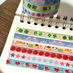 Cinta Washi decorativa con tomates para habitación infantil