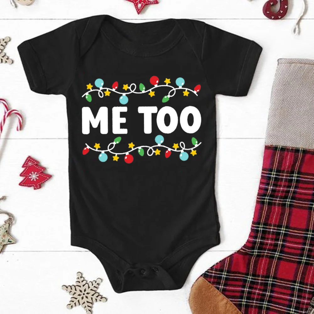 Camiseta navideña familiar divertida para adultos y niños - imagen 5