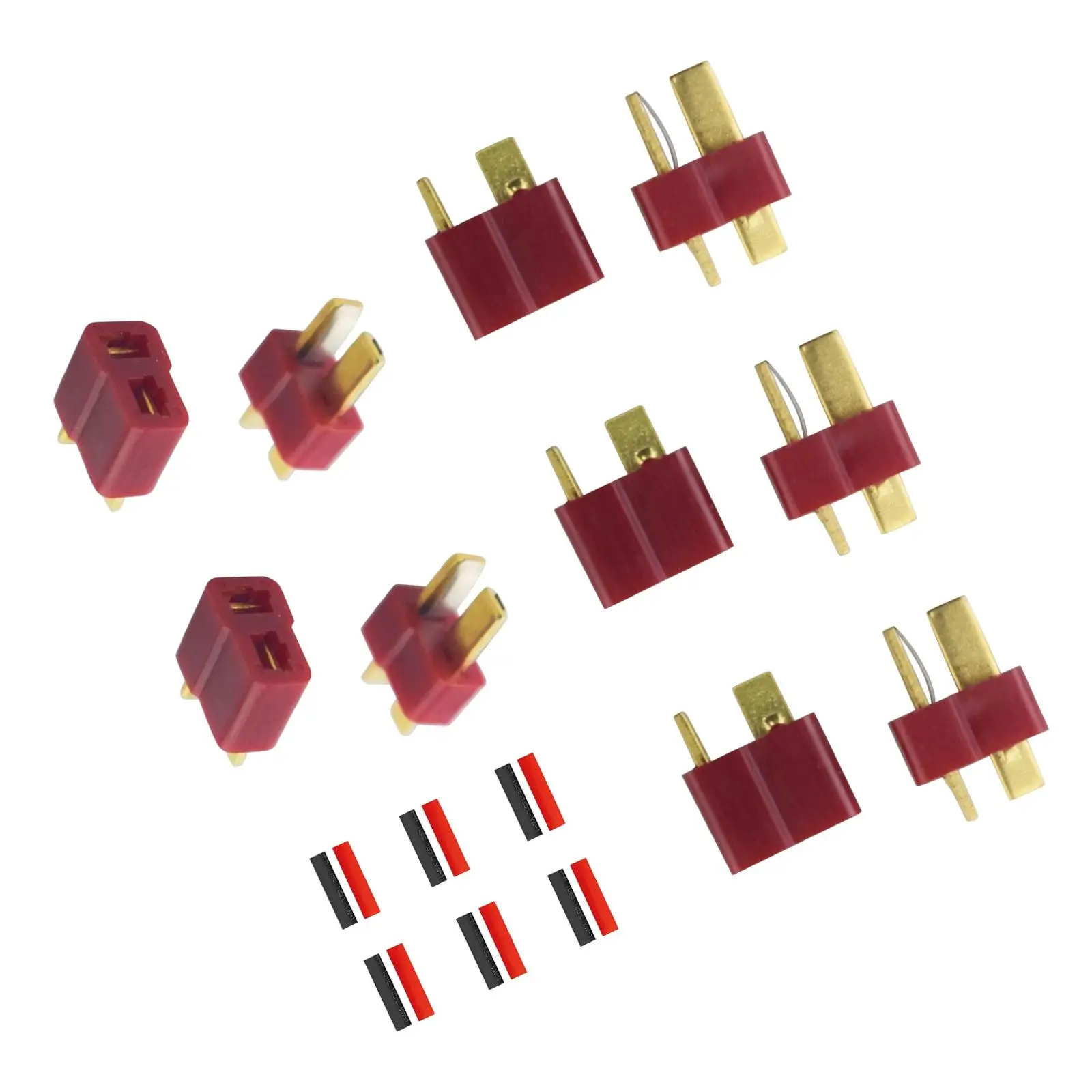 Conectores T Plug para batería RC macho y hembra de protección - imagen 5