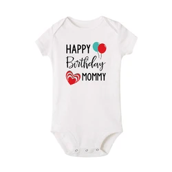 Mameluco infantil con letras para celebración - Traje fiesta bebé