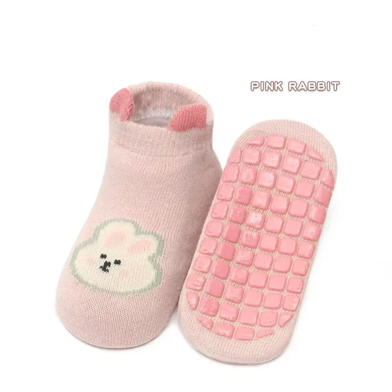 Calcetines infantiles de algodón suave con dibujos animados