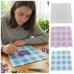 Perler tableros para abalorios de fusión cuadrados y alargados